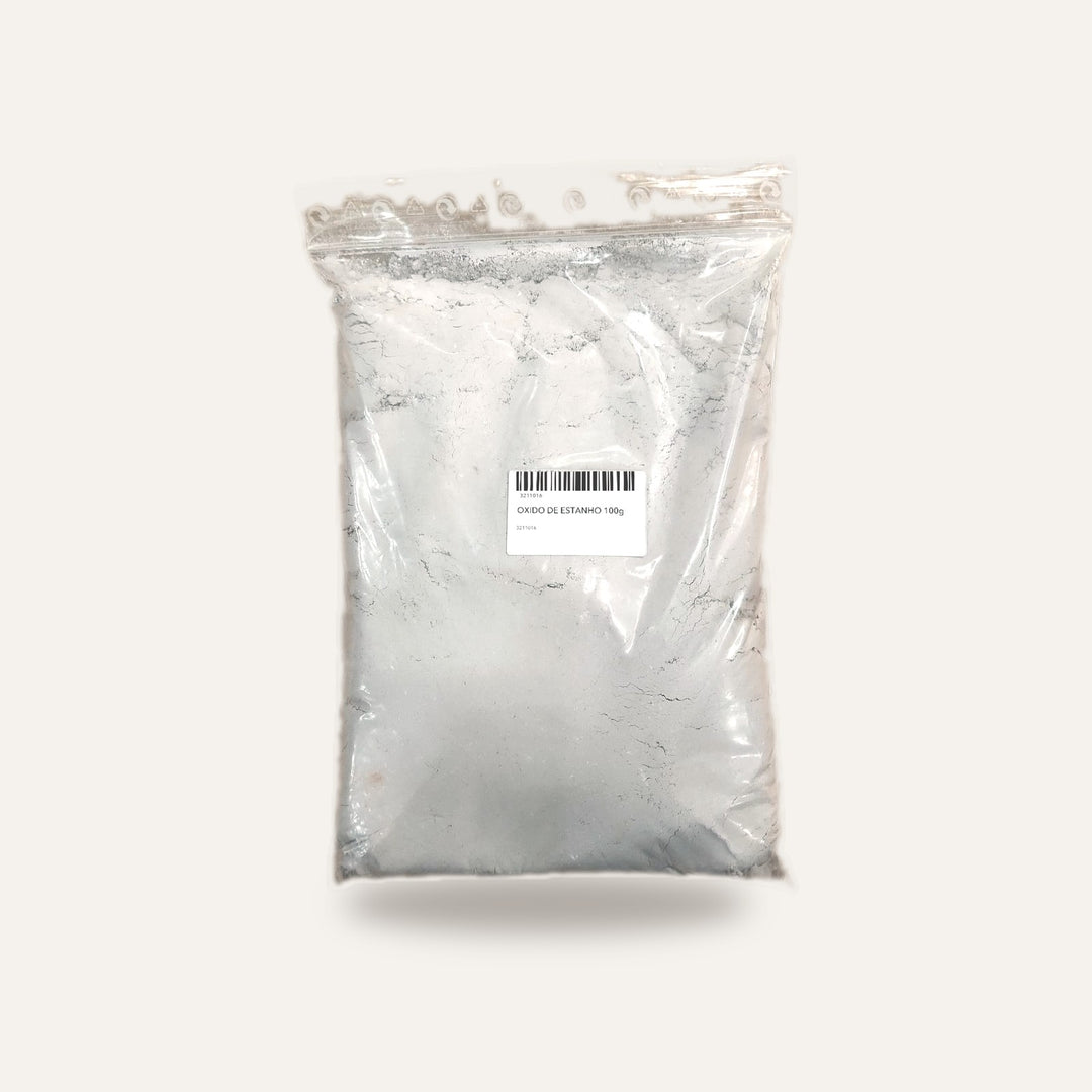 OXIDO DE ESTANHO — amostra cozida