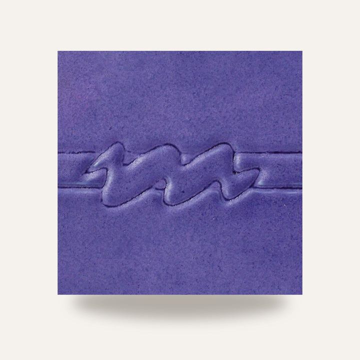 POTTER'S CHOICE | PC-16 PURPLE CRYSTAL | AMACO — amostra cozida