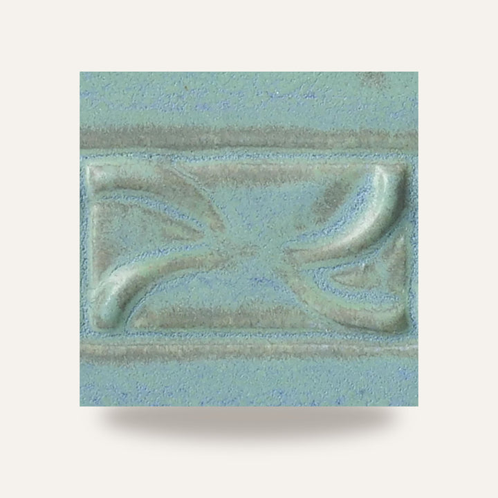 POTTER'S CHOICE | PC-22 BLUE STONE | AMACO — amostra cozida