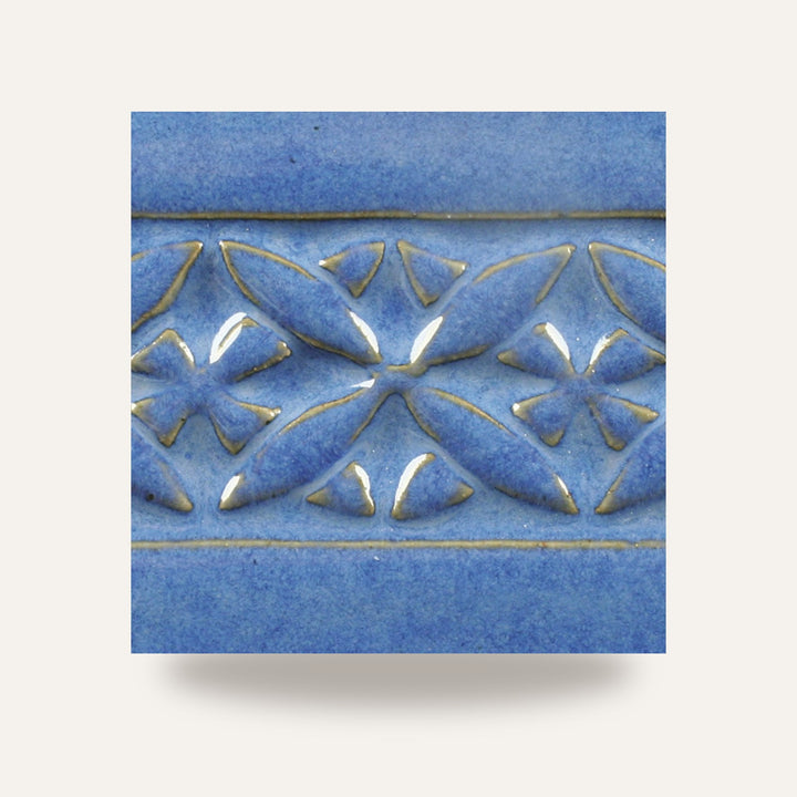 POTTER'S CHOICE | PC-23 INDIGO FLOAT | AMACO — amostra cozida
