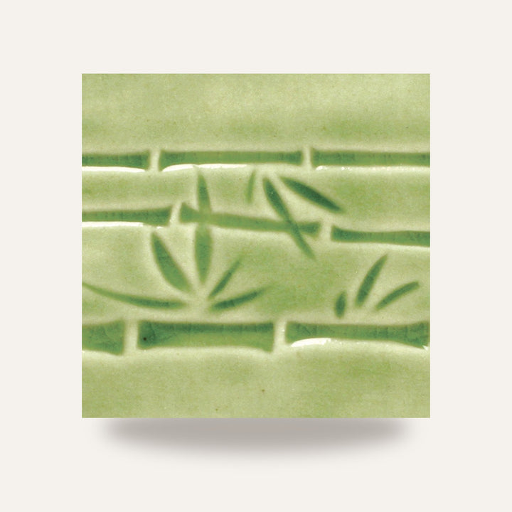 POTTER'S CHOICE | PC-40 TRUE CELADON | AMACO — amostra cozida