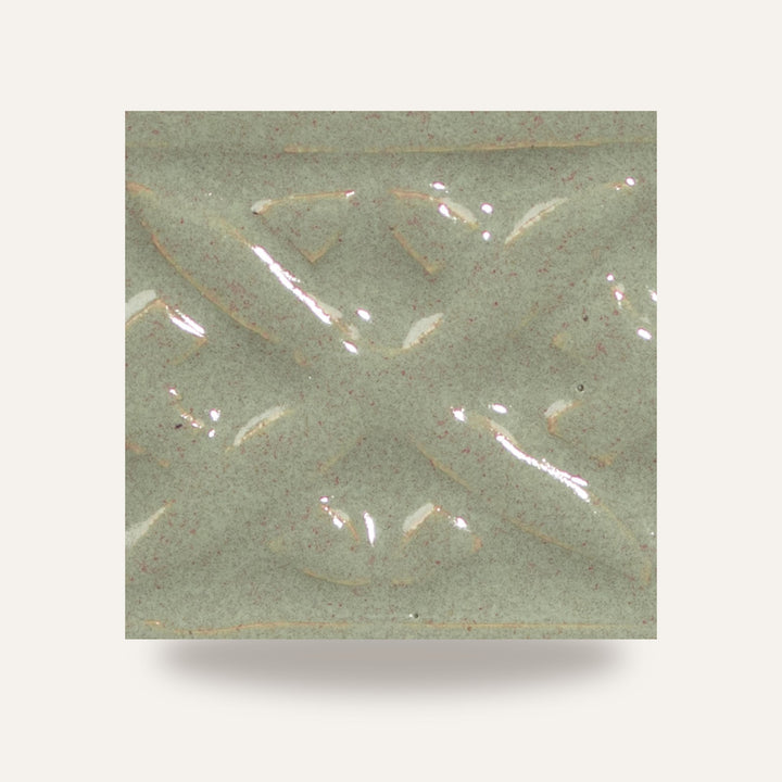 POTTER'S CHOICE | PC-44 SAGE | AMACO — amostra cozida