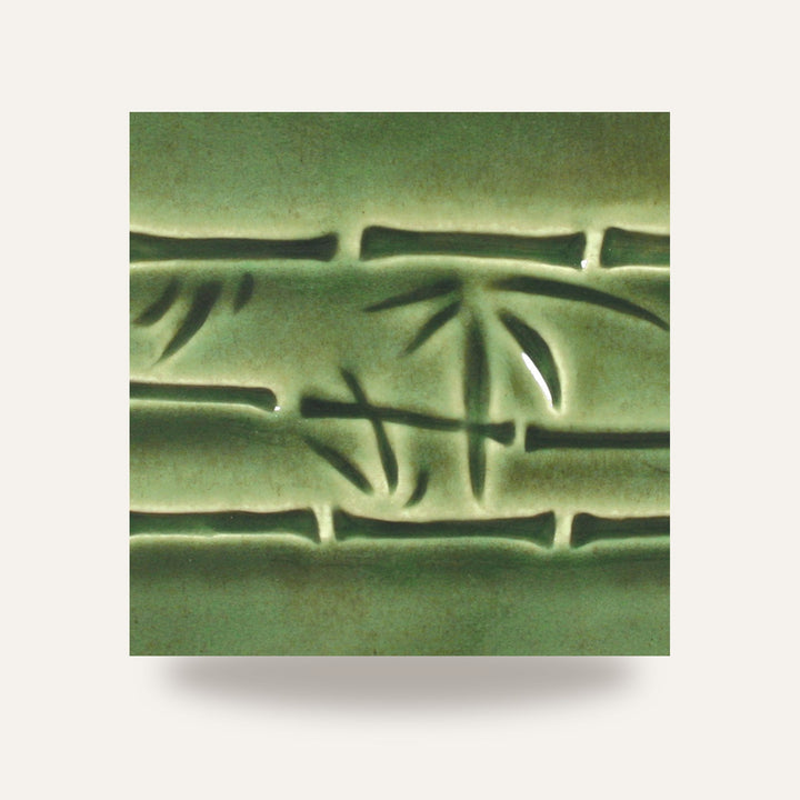 POTTER'S CHOICE | PC-45 DARK GREEN | AMACO — amostra cozida