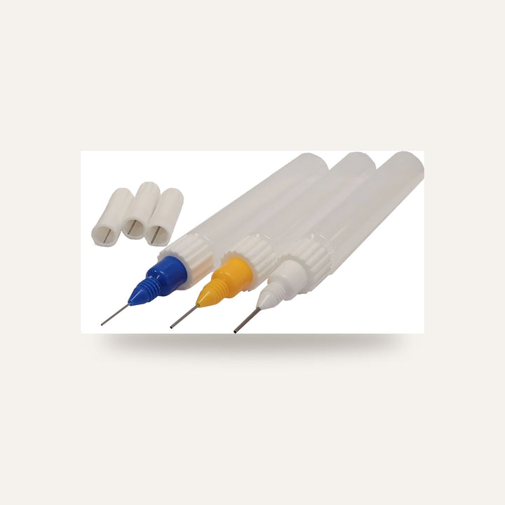 SET PERA  PIPETA CANETA FINELINE - 20 (0,5 mm),18 (0,8 mm), 15 (1,2 mm) — amostra cozida