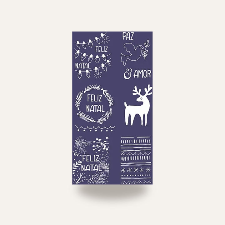 STENCIL NATAL 20 — amostra cozida