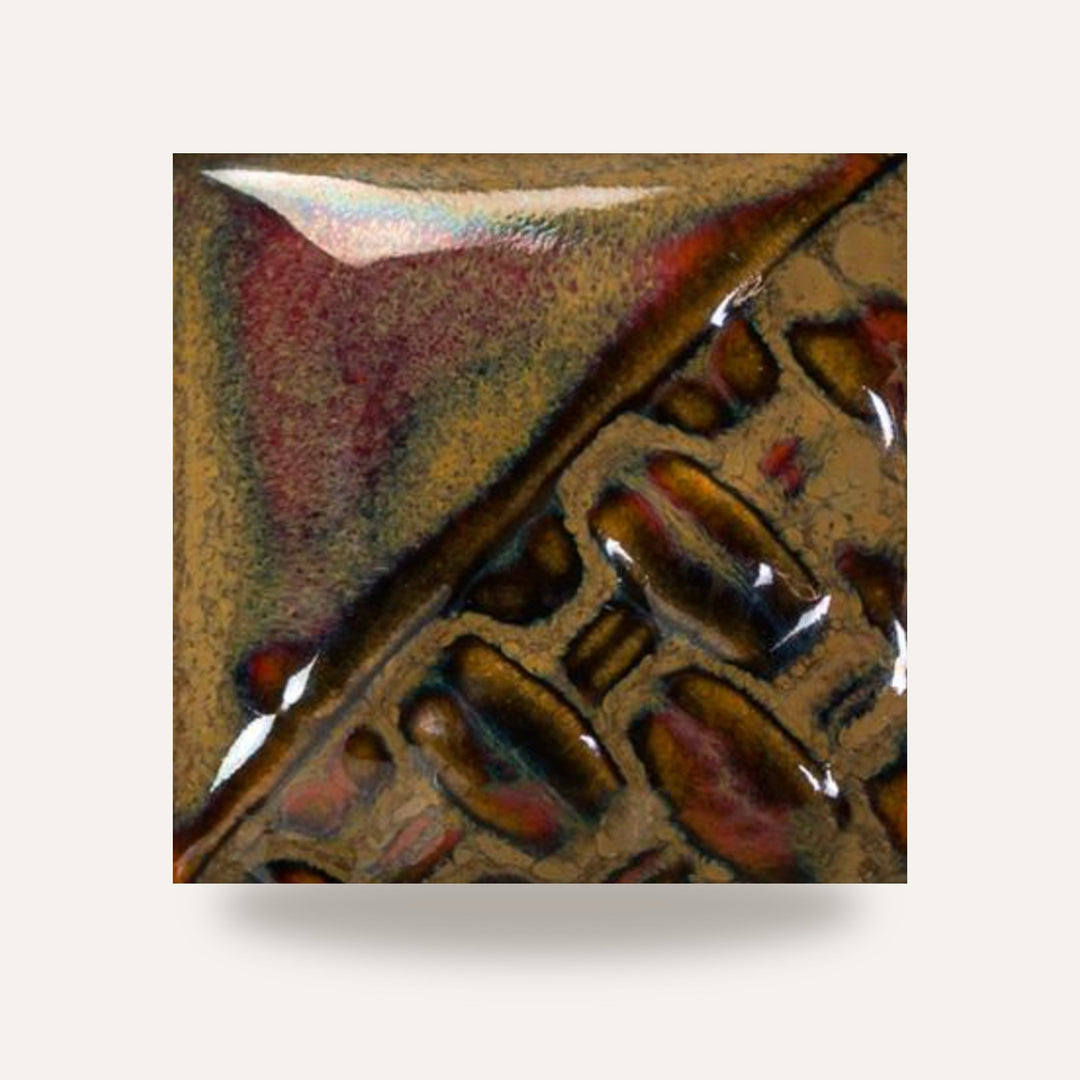STONEWARE SW-112 TIGER EYE 473ml — amostra cozida