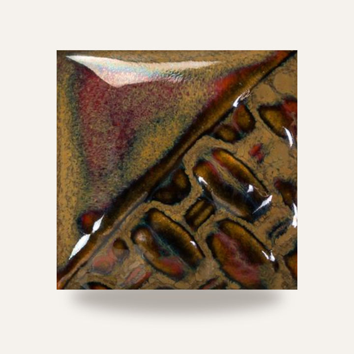 STONEWARE SW-112 TIGER EYE 473ml — amostra cozida