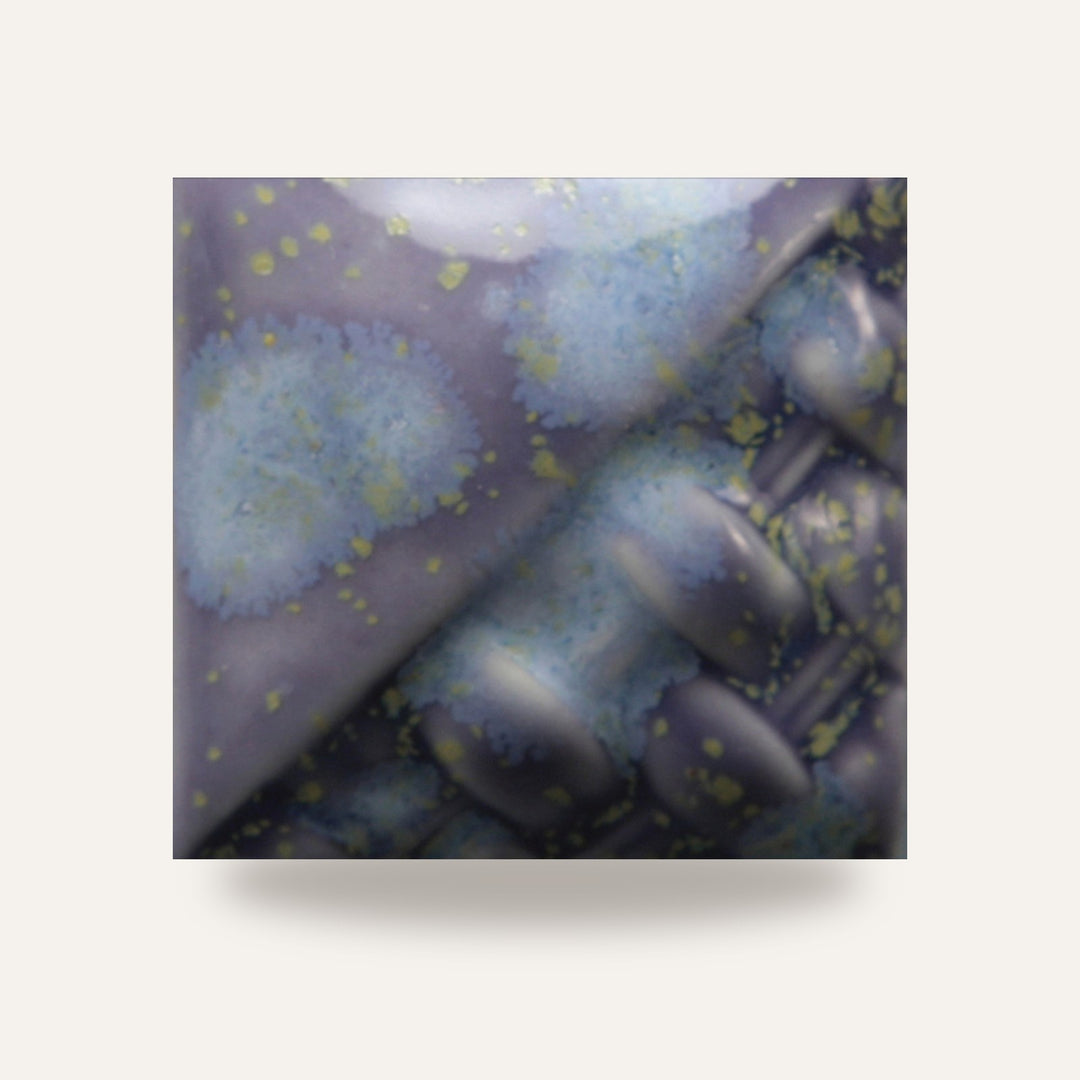STONEWARE SW-170 BLUE HYDRANGEA — amostra cozida