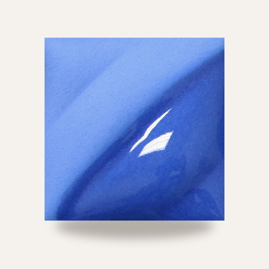 V-326 MEDIUM BLUE | VELVET AMACO — amostra cozida