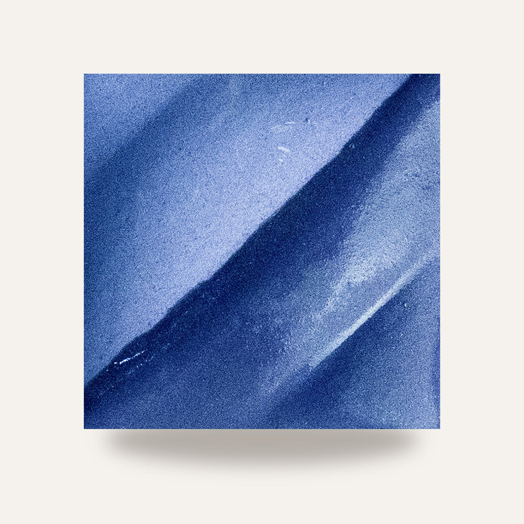 V-330 INDIGO | VELVET AMACO — amostra cozida