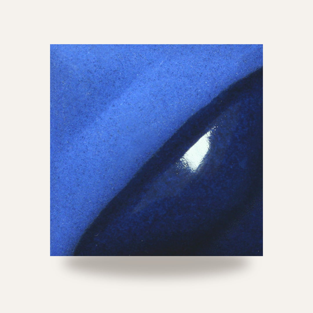 V-386 ELETRIC BLUE | VELVET AMACO — amostra cozida