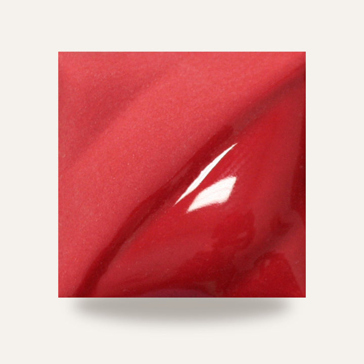 V-387 BRIGHT RED  | VELVET AMACO — amostra cozida