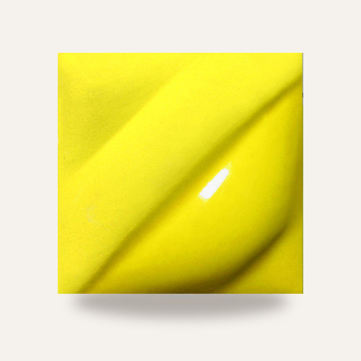 V-391 INTENSE YELLOW | VELVET AMACO — amostra cozida